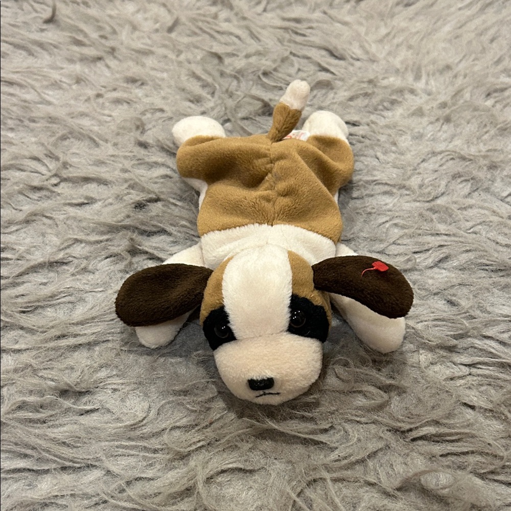 TY Vintage 1996  Bernie Dog Beanie‎ Baby